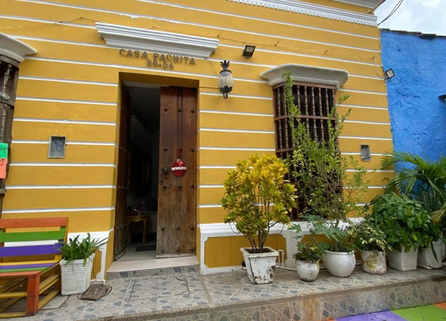 Casa Pachita Getsemani Otel Cartagena Kolombiya